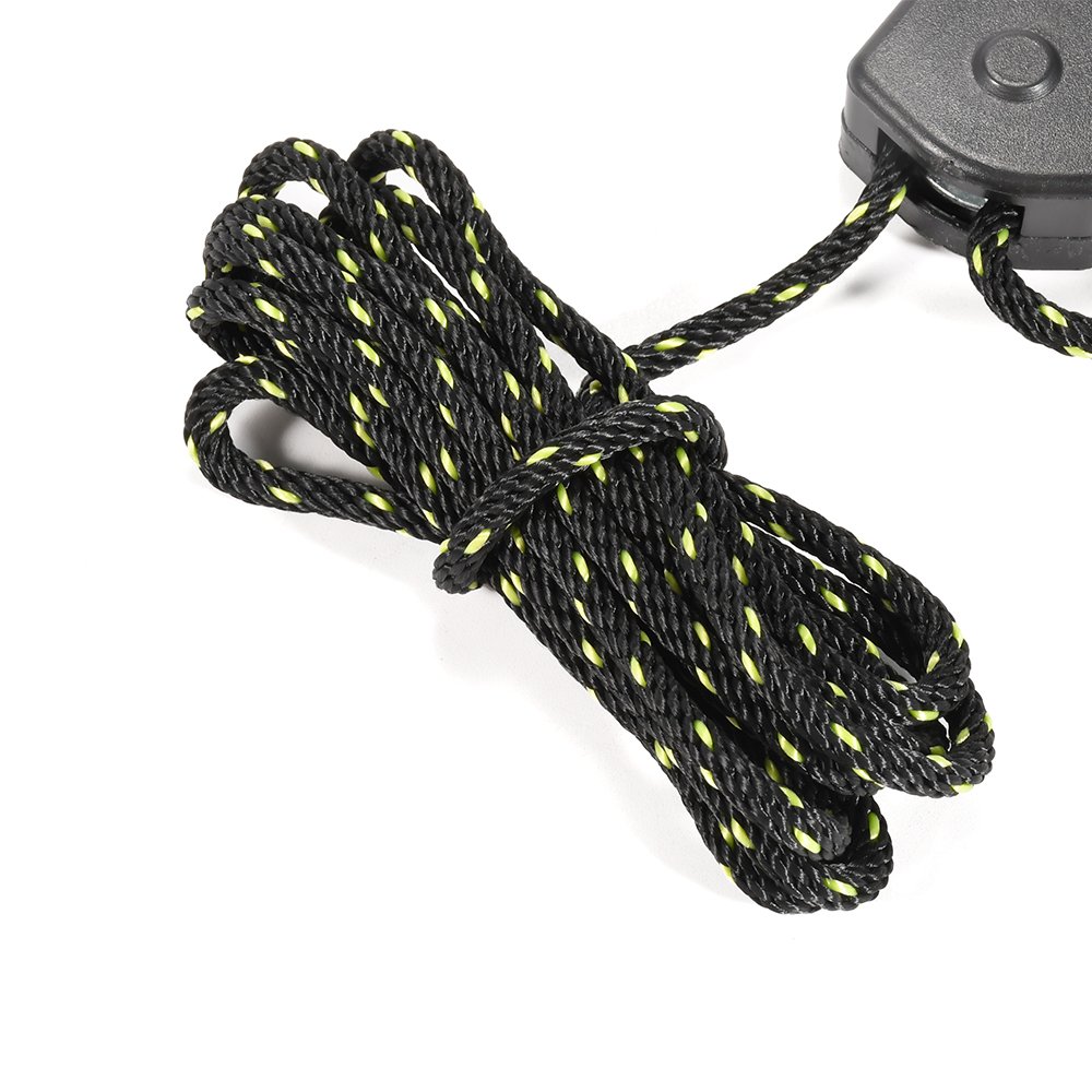 Oem Factory 2pc 1/8 Inch Adjustable Rope Hanger Ratchet Tie Down Strap with Carabiner Hooks
