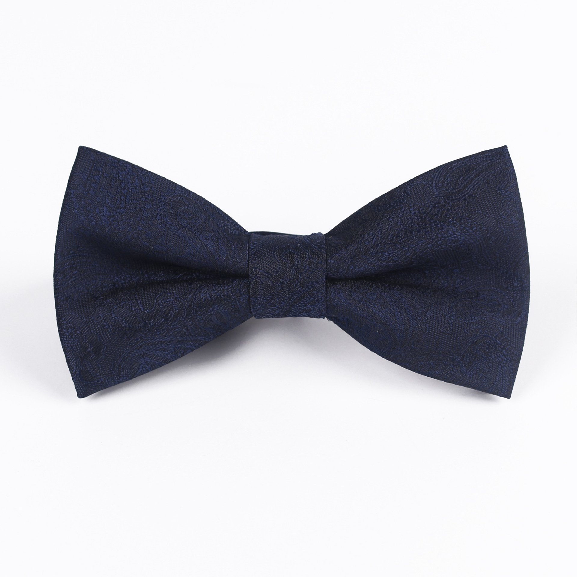 New design fashion gradient color Paisley men's polyester bow tie for wedding groom