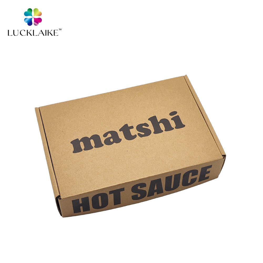 Custom logo printed factory price kraft eco-friendly corrugated large empty carton box for hat wallet belts packaging