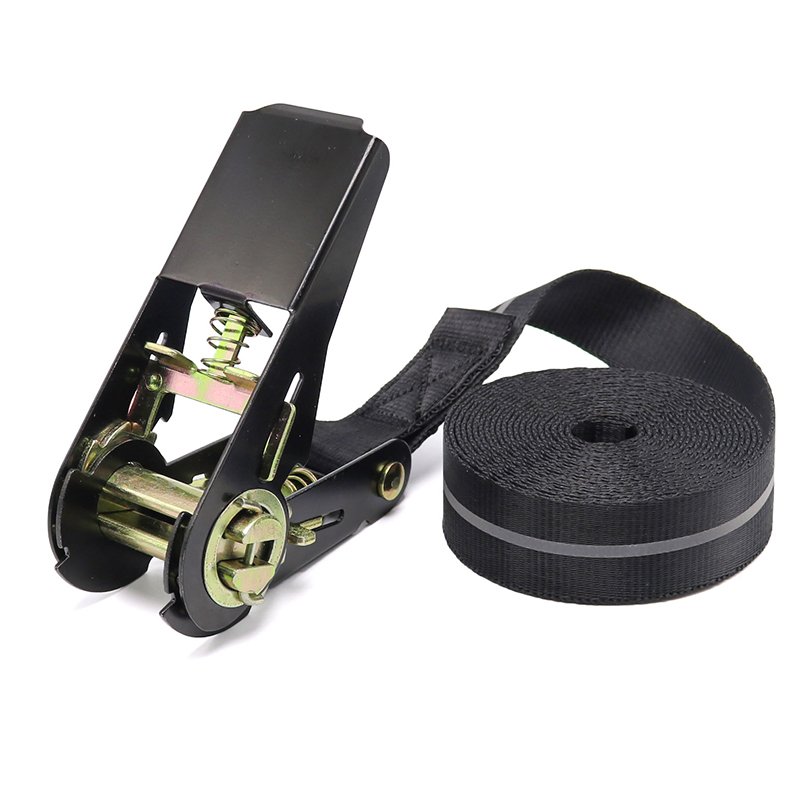1 inch 800kg ratchet strap sangle a cliquet webbing lashing for cargo moving