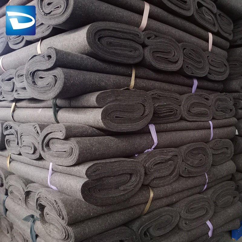 Thermobond synthetic fiber needle-punched polyester felt recycle for sofa