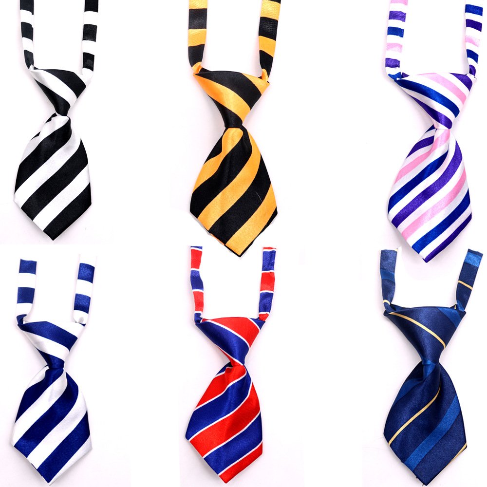 Wholesale Adjustable Pet Ties Plaid Pet Bow Tie Cat and Dog Apparel Accessory