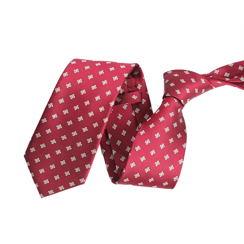 2024 Latest Design Low Price Pure Silk Neck Tie High Quality Classic Custom Pattern Fashion Necktie For Business Men