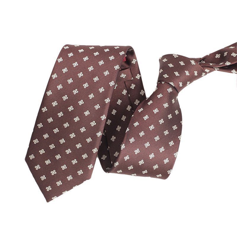 2024 Latest Design Low Price Pure Silk Neck Tie High Quality Classic Custom Pattern Fashion Necktie For Business Men