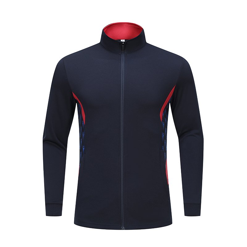 Custom Made soccer tracksuit New Season Soccer Tracksuit Man Football Jacket With All Logo Sports wear Kit Training Suit
