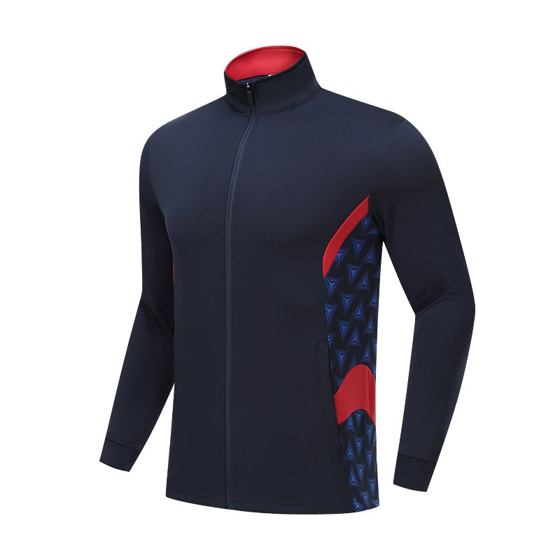 Custom Made soccer tracksuit New Season Soccer Tracksuit Man Football Jacket With All Logo Sports wear Kit Training Suit