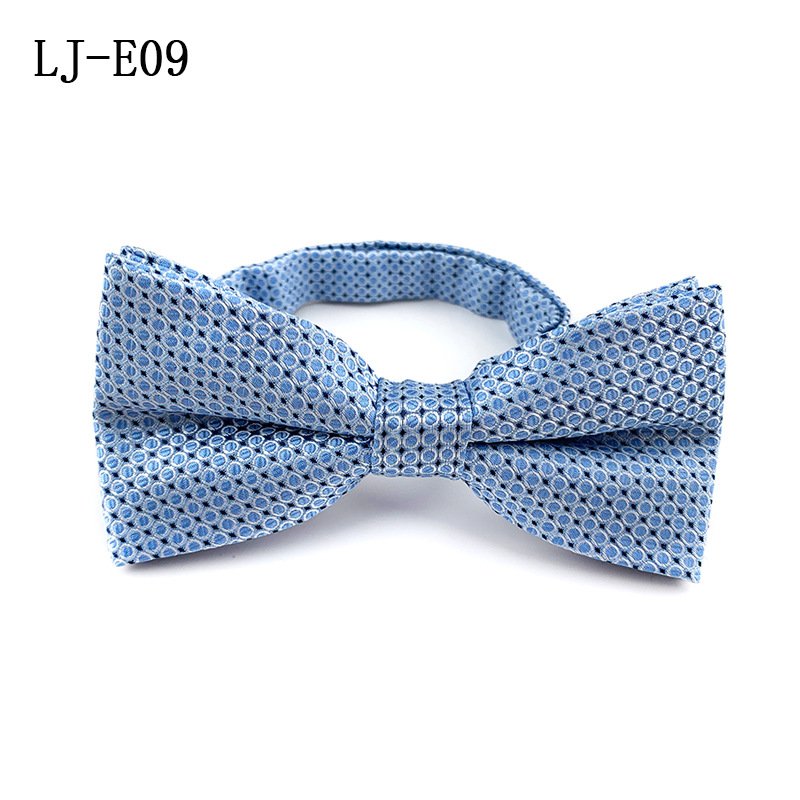 Custom stylish handmade grid boy party bow ties