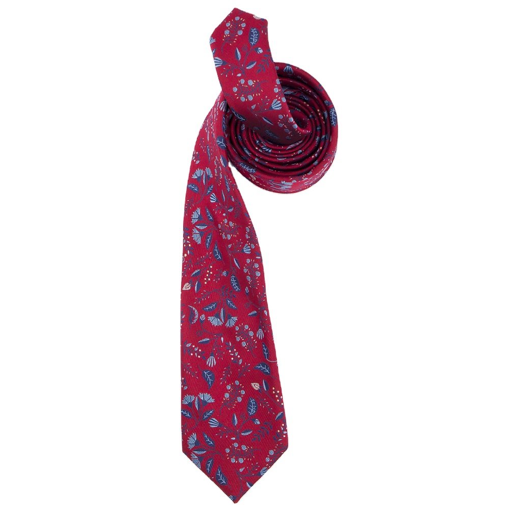 Manxiang China Manufacturing Floral Paisley Polyester Woven Neck Ties for Men