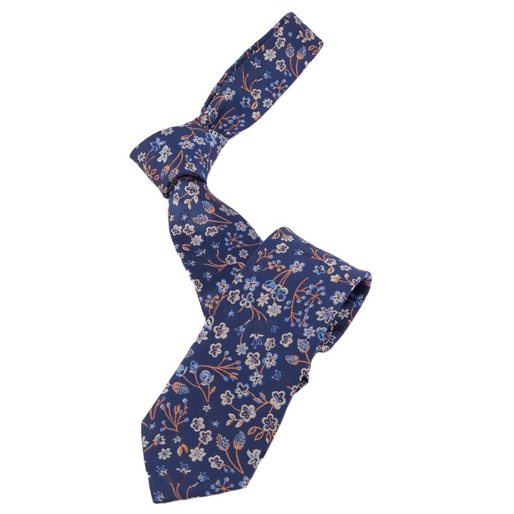 Manxiang China Manufacturing Floral Paisley Polyester Woven Neck Ties for Men