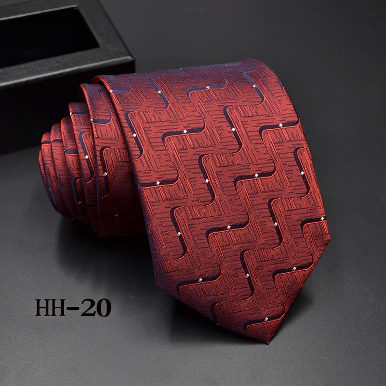 Fast Shipping Factory Price New Design 1200 Needle 8CM Men's Neck Ties Custom Mens Dress Necktie