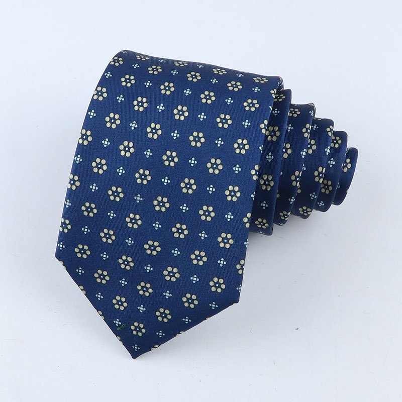 New Soft Silk Ties Bohemian Paisley Geometric Pattern 7.5cm Necktie For Men Wedding Business Meeting Casual Suit Gravat