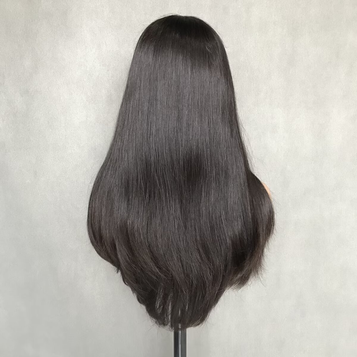 New Design customized Medical Wig With PU Glueless 100% real human Virgin European Hair Full Handtied Stretch HD Lace Wigs