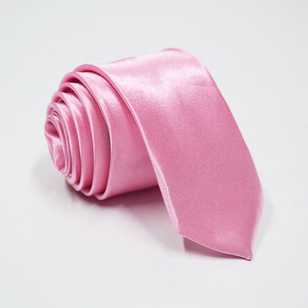 Tking Mens Accessories Narrow Ties Slim Skinny Neckties 5cm Width Many Solid Color