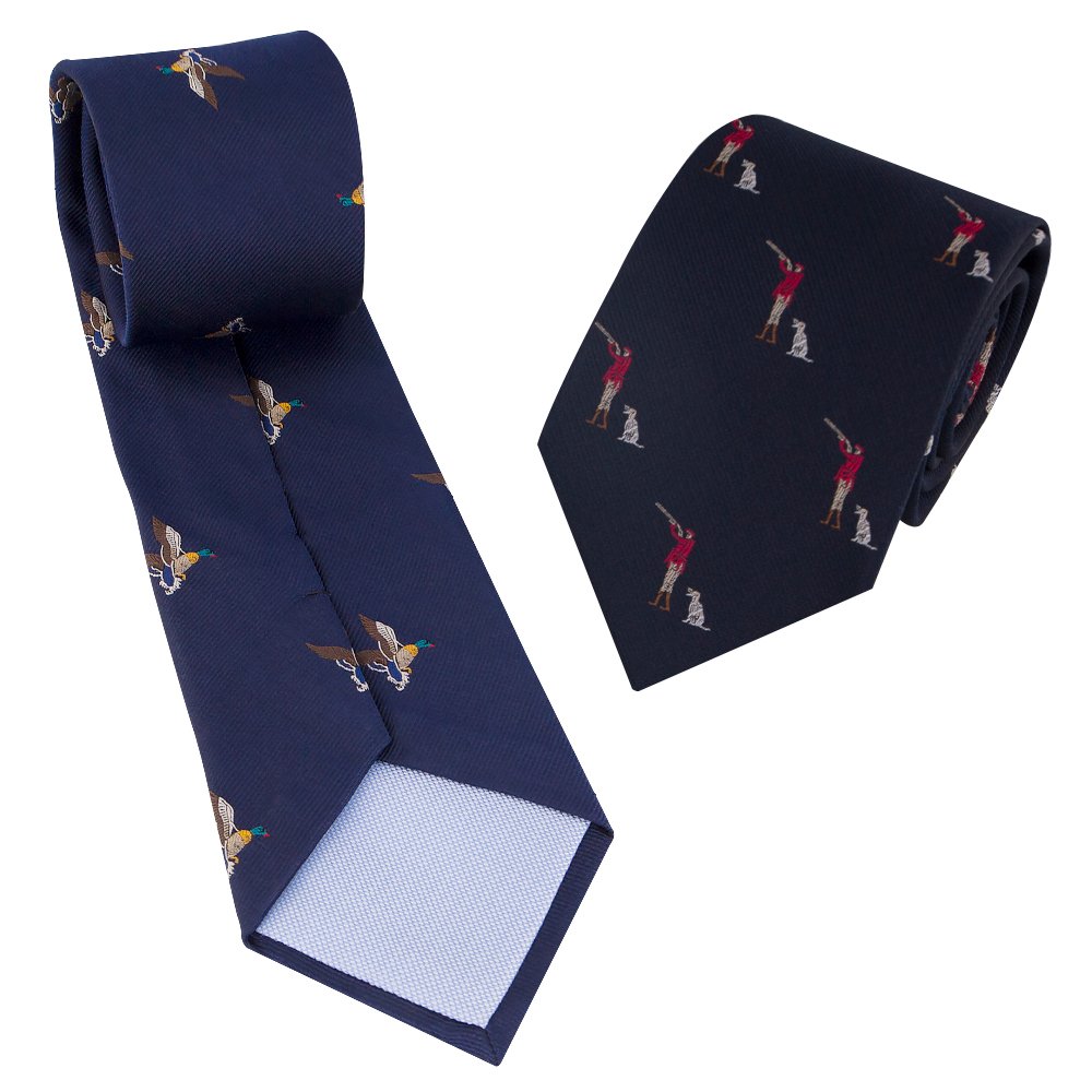 Hamocigia Factory Customized Stripe Handmade Animal Design Jacquard Silk Woven Tie