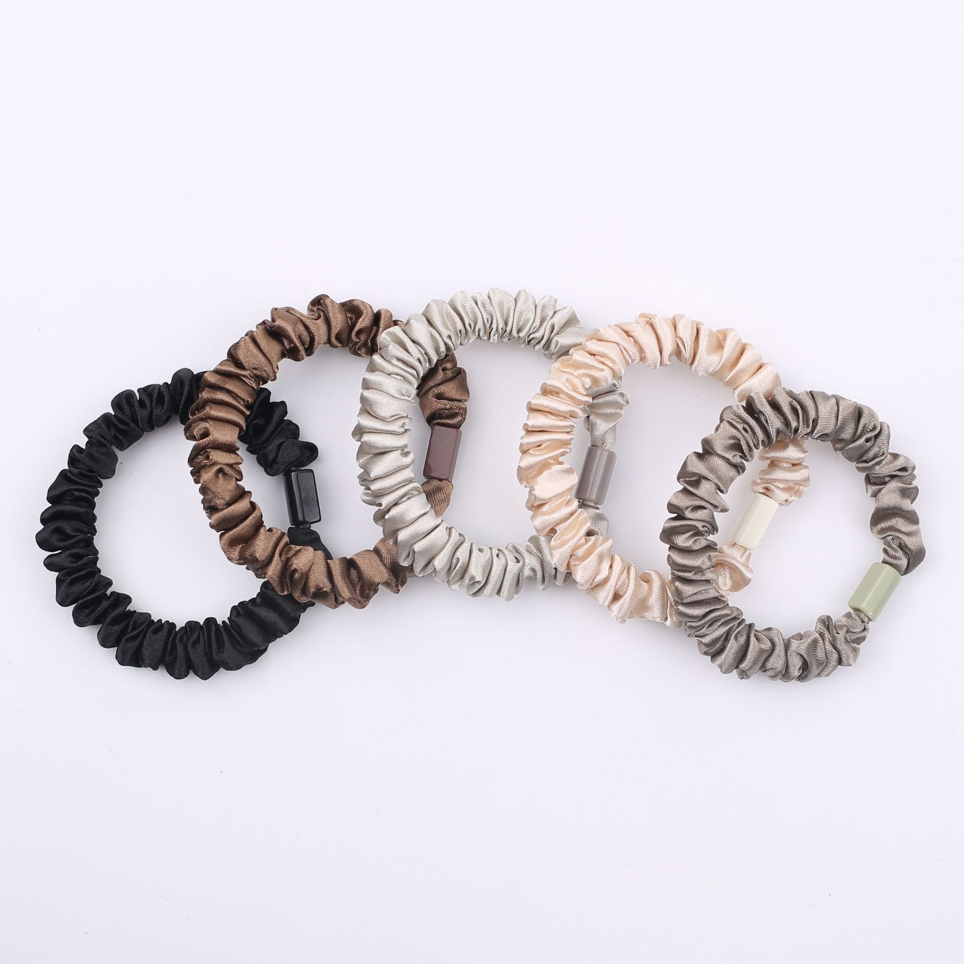 Satin Hair Scrunchies for Women Softer Than Silk Scrunchies for Hair Satin Scrunchies for Girls Silk Hair Ties No Damage