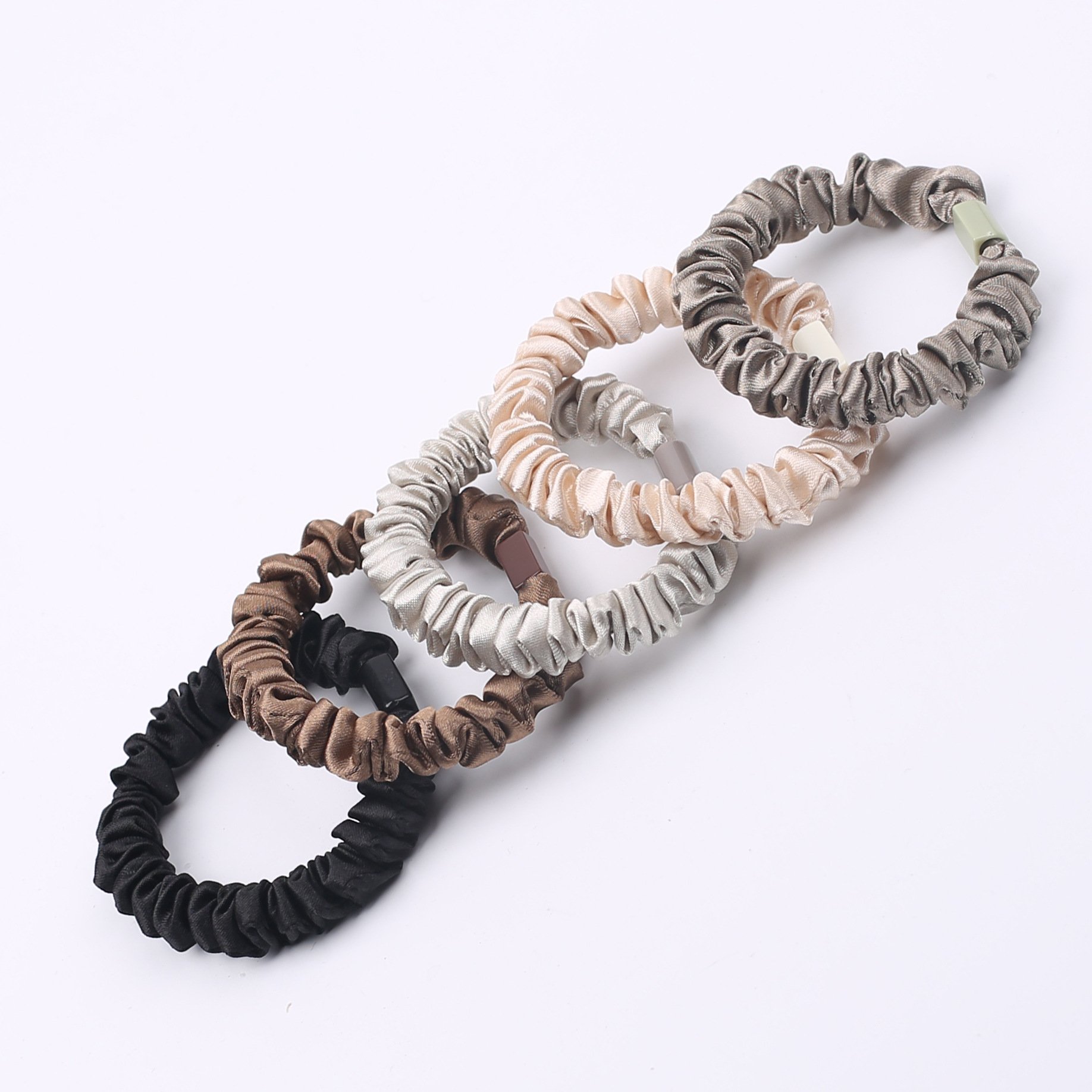Satin Hair Scrunchies for Women Softer Than Silk Scrunchies for Hair Satin Scrunchies for Girls Silk Hair Ties No Damage