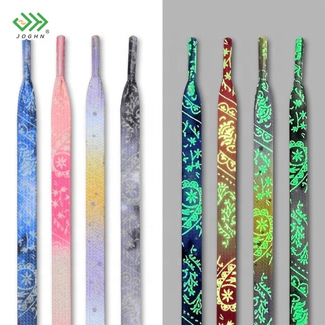 JOGHN LED luminous shoelaces night running group warning equipment fluorescent luminous running sports Led luminous shoelaces