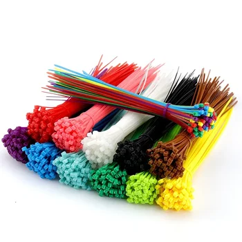 OEM factory High quality UV Resist Wiring Accessories Plastic Zip Ties Self-locking Nylon66 PA66 Cable tie