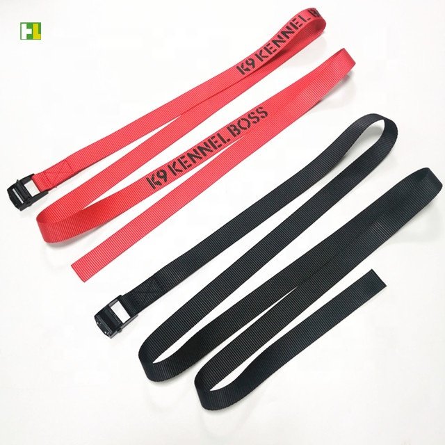 Screen printed logo cam buckle style tie-downs 25mm lashing logistic Cam Straps