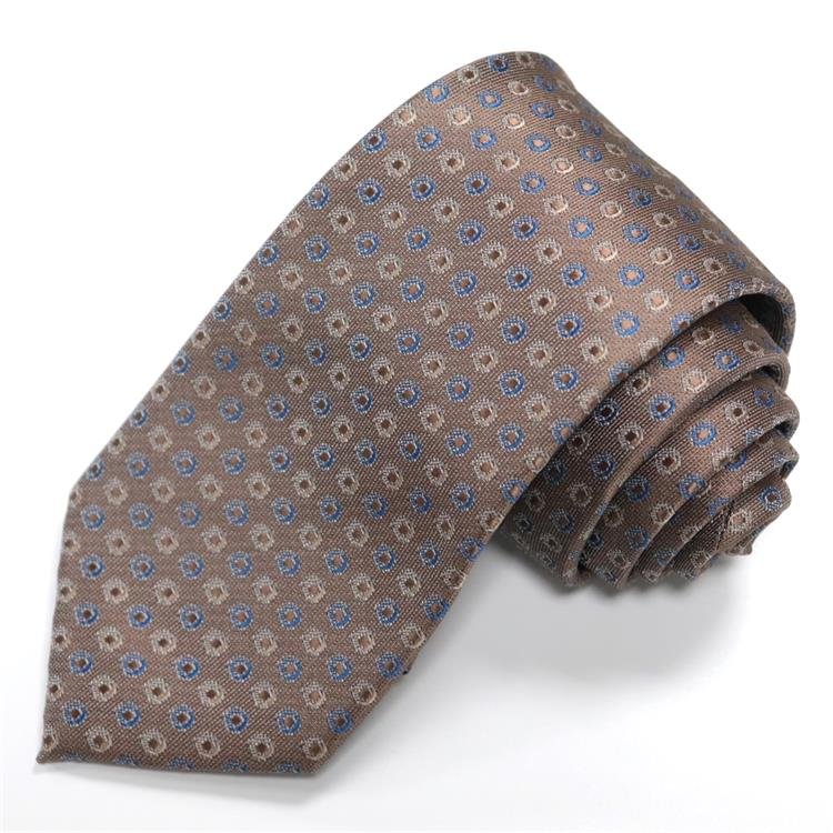 Neckties Supplier Wholesale Classic Woven Jacquard Polyester Mens Neck Ties