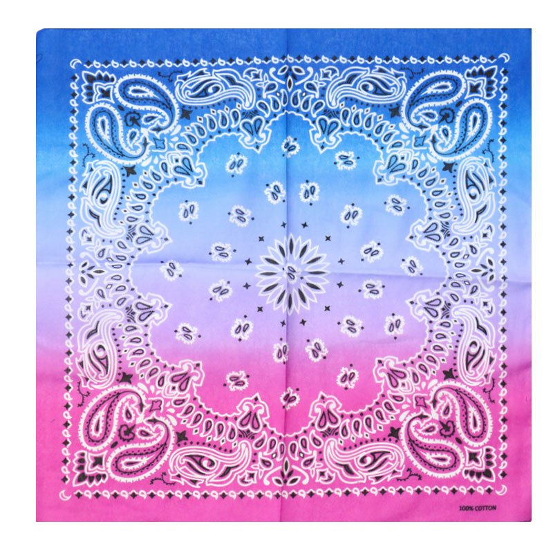 Wholesale Custom Graded Tie Dye Hip Hop 100% Cotton Bandana