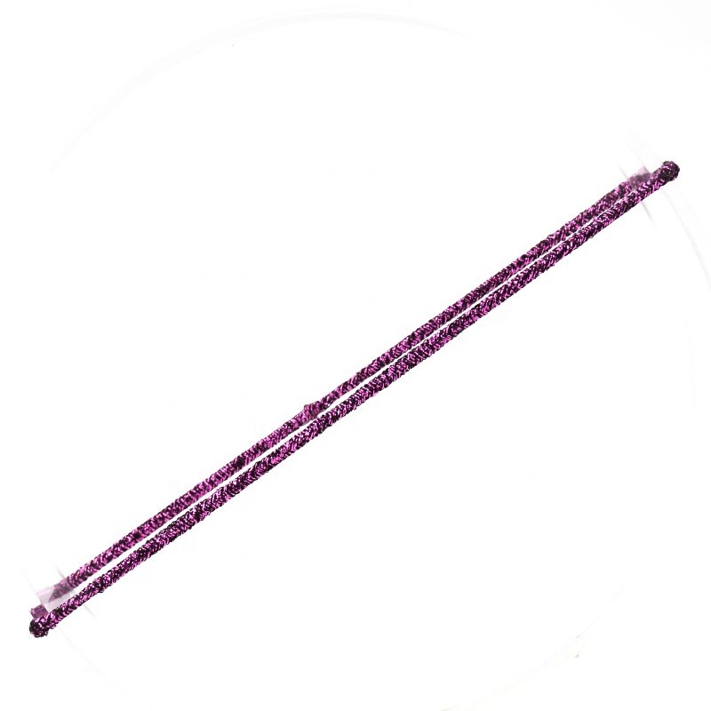 Ins Korea 2021 Wholesale Elastic 2mm Simple Glitter Seamless KKNEKKI Hair Scrunchies Hair Rope Hair Ties For Women
