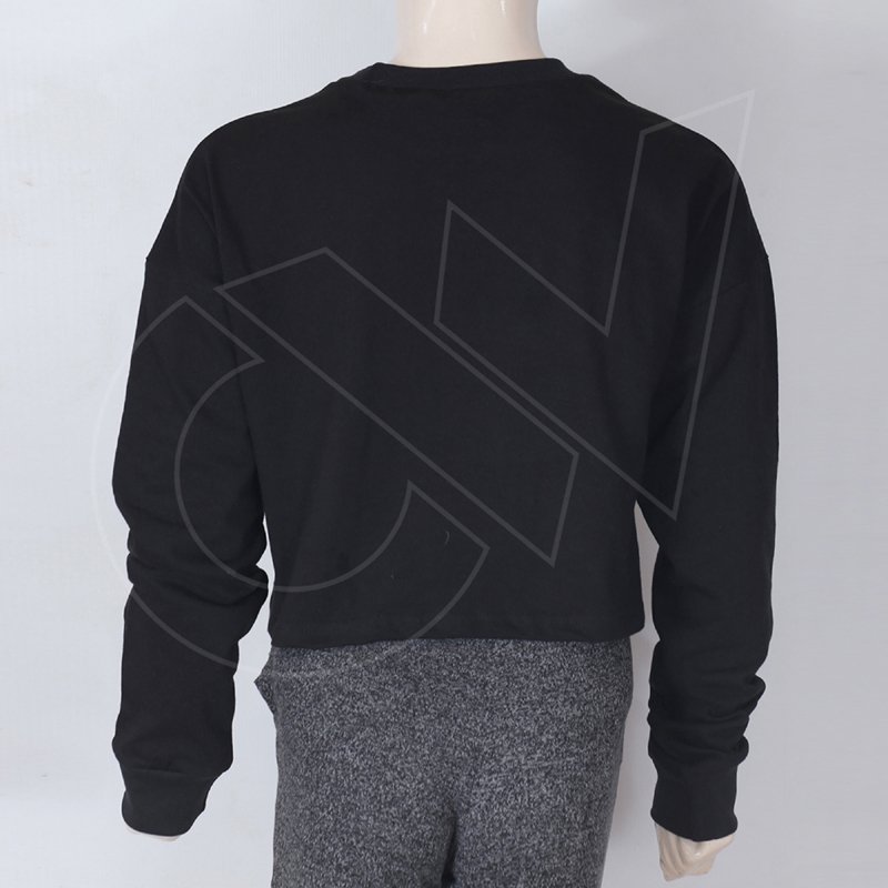 Wholesale Factory Price Long Sleeve Crop Top For Women With Premium Quality