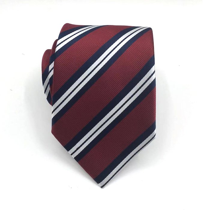Design Your Own Fraternity Pattern Neckties Black Blue Striped Silk Men Phi Beta Sigma Logo Custom Ties