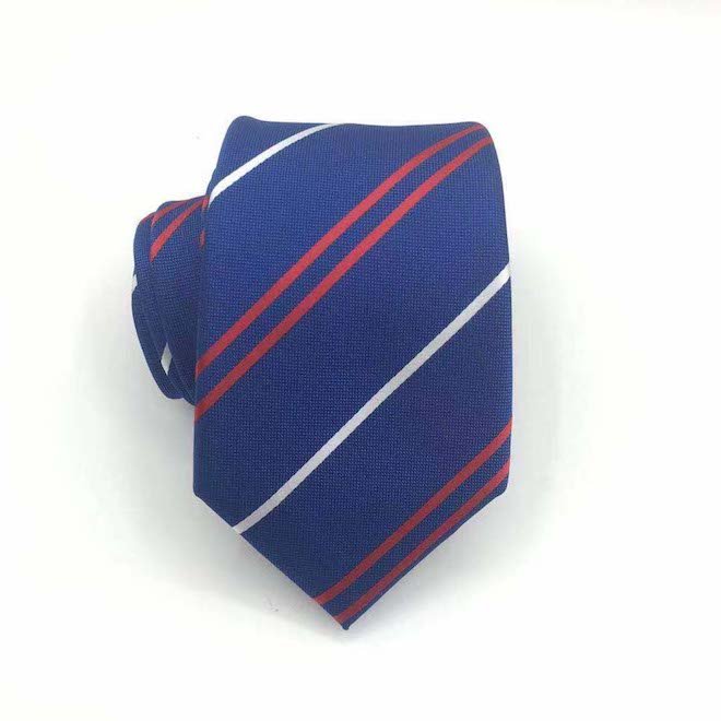 Design Your Own Fraternity Pattern Neckties Black Blue Striped Silk Men Phi Beta Sigma Logo Custom Ties