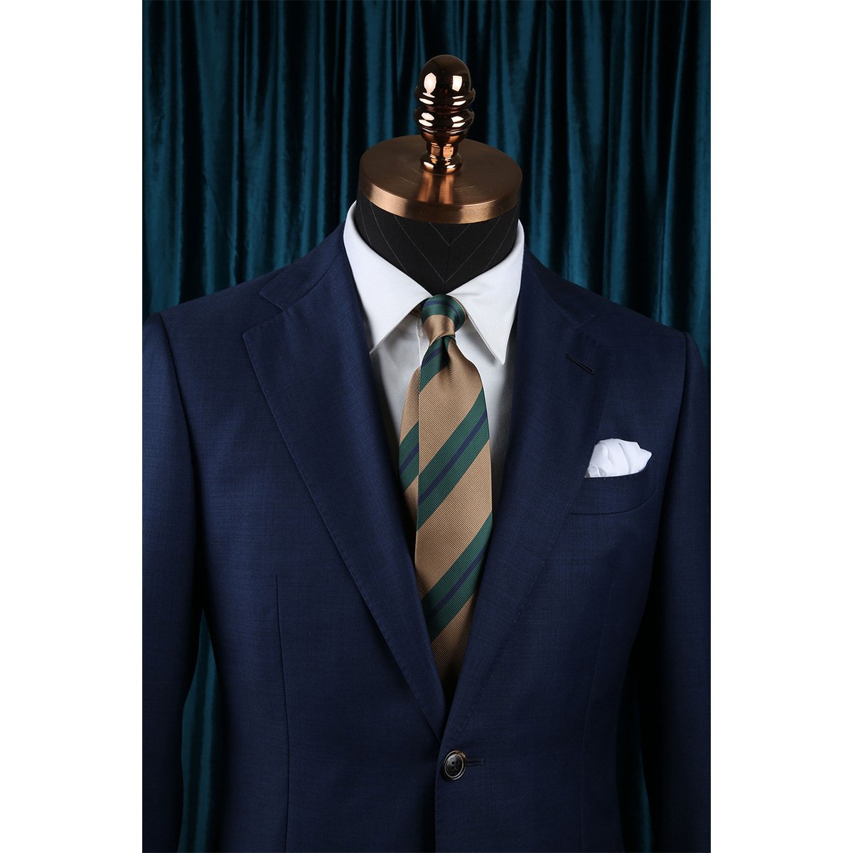 2024 New 8CM hand neck ties for men custom formal business stripe neck ties