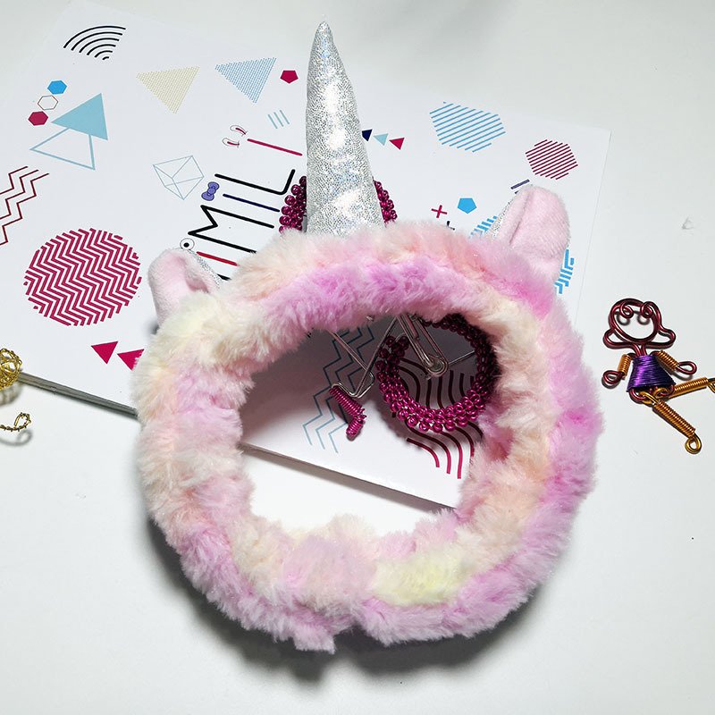 cute unicorn headbands tie due kids unicorn headbands makeup spa headband for girls