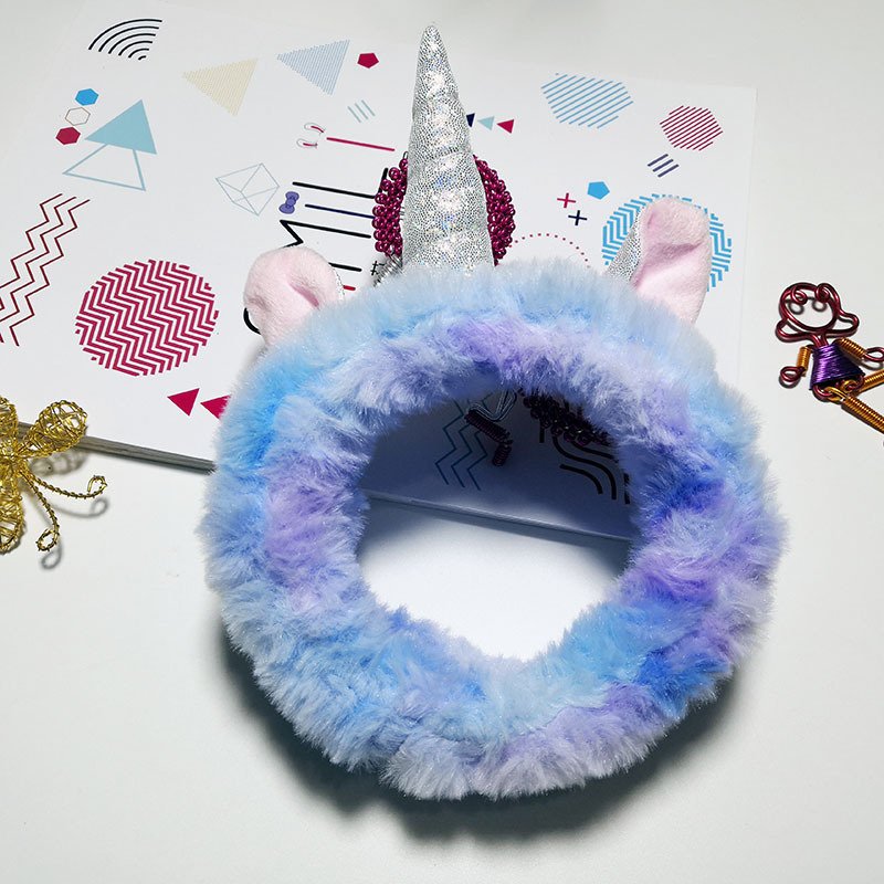 cute unicorn headbands tie due kids unicorn headbands makeup spa headband for girls