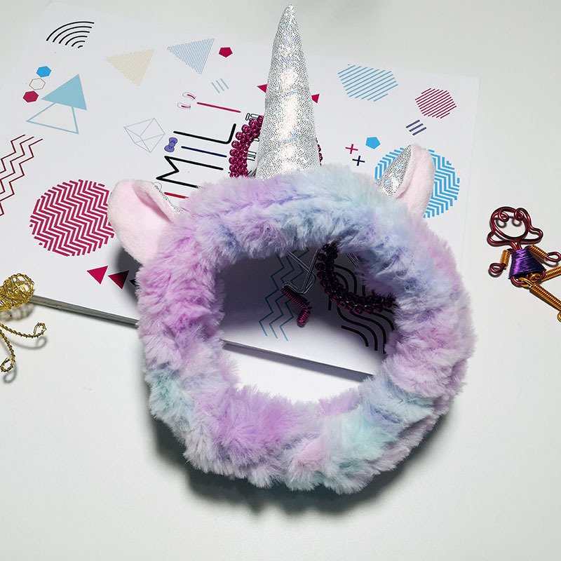cute unicorn headbands tie due kids unicorn headbands makeup spa headband for girls