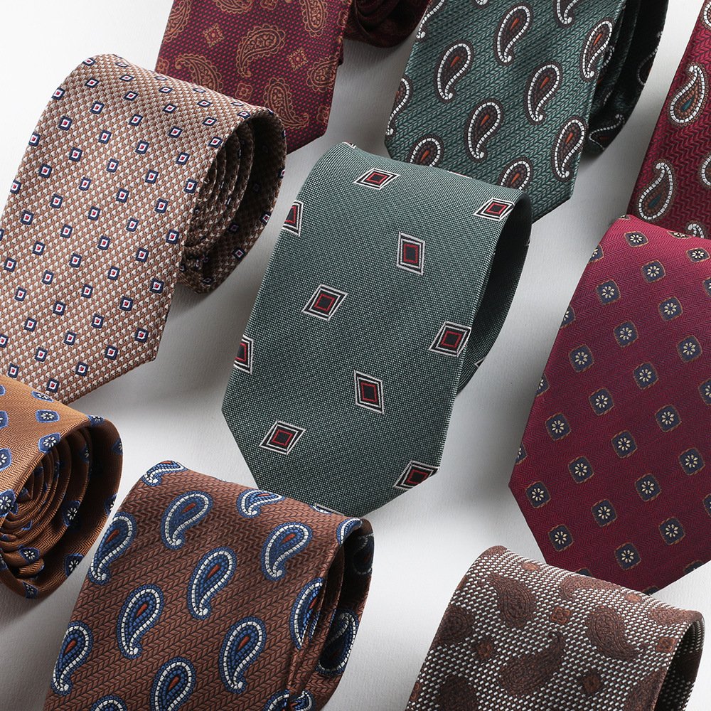 Custom Silk Ties High Quality Jacquard Polyester Mens Business Neck Ties Customized Classic Necktie Silk Necktie Manufacturer