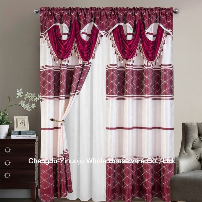 Single Jacquard Curtain Fabrics Turkey With Turkish Curtain Fabric Design For Salon