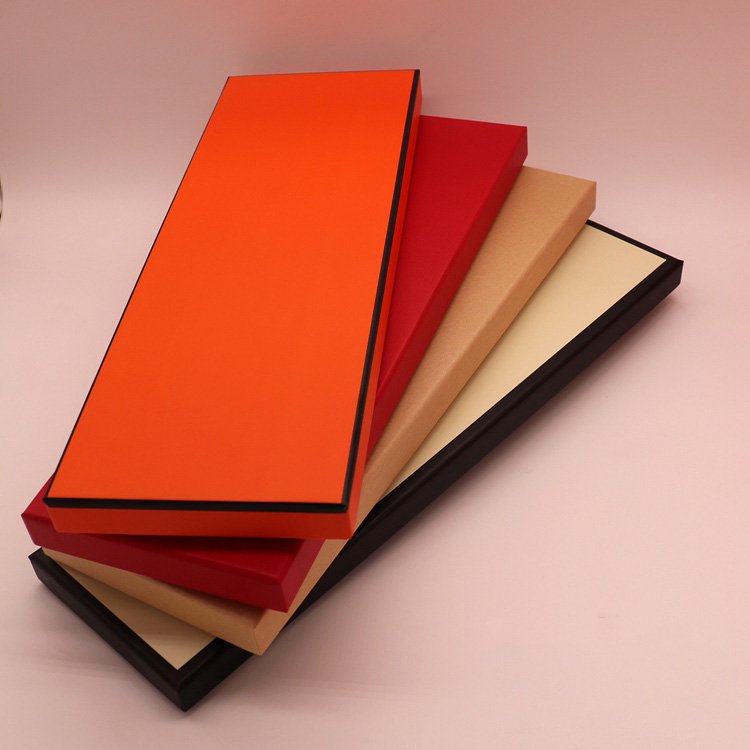 Custom Paper Packaging Tie Box Hard Rigid Necktie Gift Box For Men Underwear
