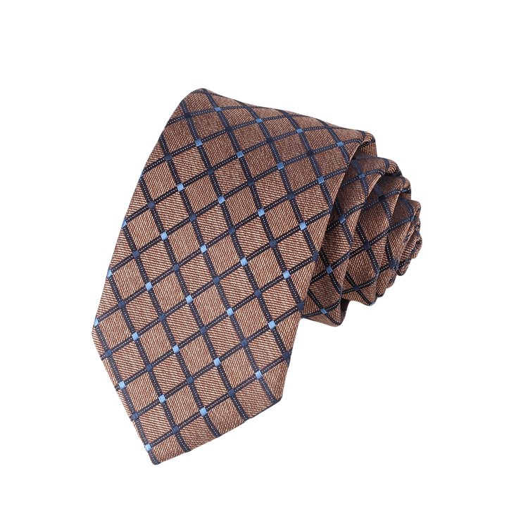 100% Polyester Classic Design Necktie Handmade Custom Pattern Woven Fashion Men Ties