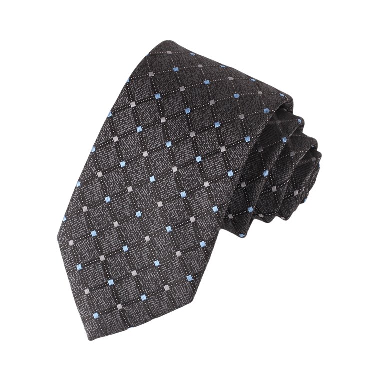 100% Polyester Classic Design Necktie Handmade Custom Pattern Woven Fashion Men Ties