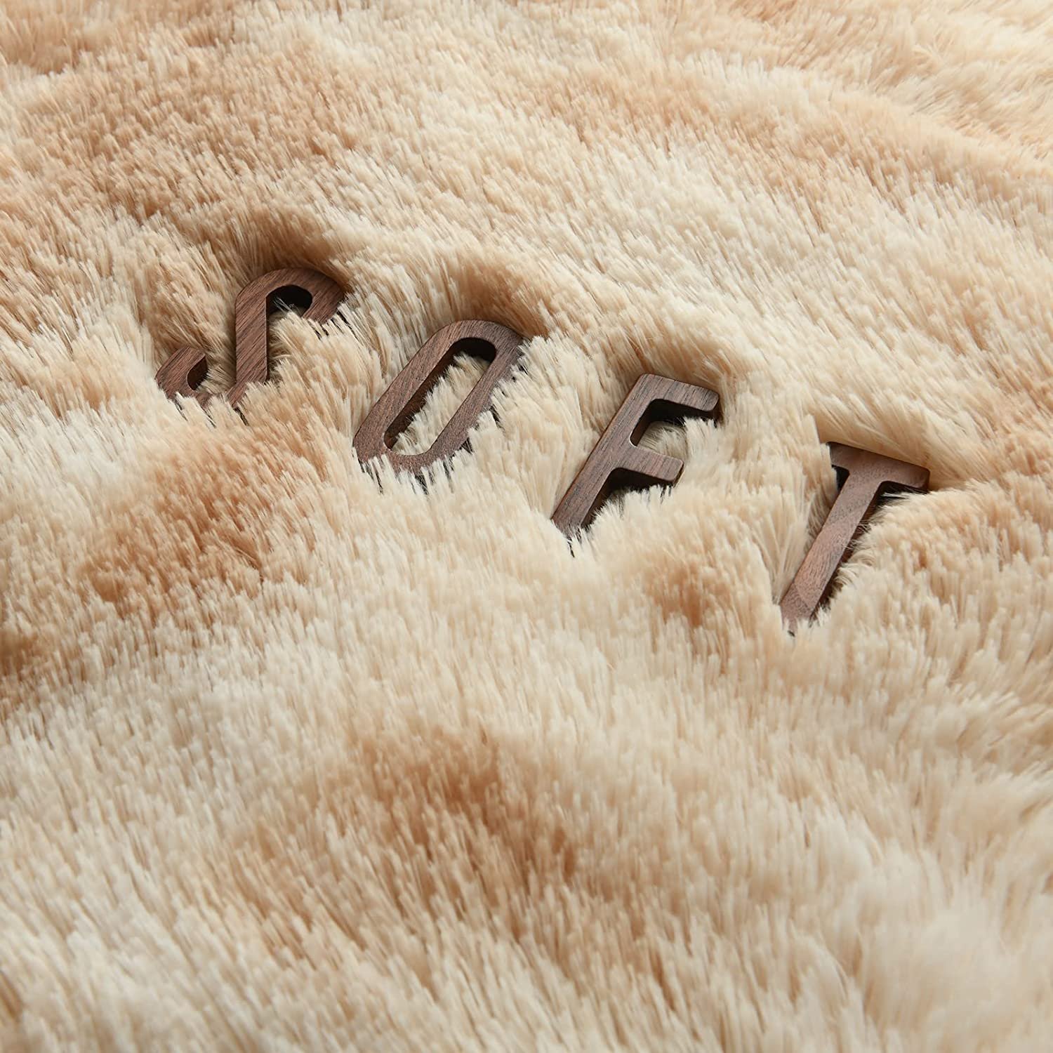 Super Large Area Rugs for Living Room Tie-Dyed Blush Shaggy Rug Fluffy Throw Carpets Ultra Soft Plush Modern Indoor Fuzzy Rugs
