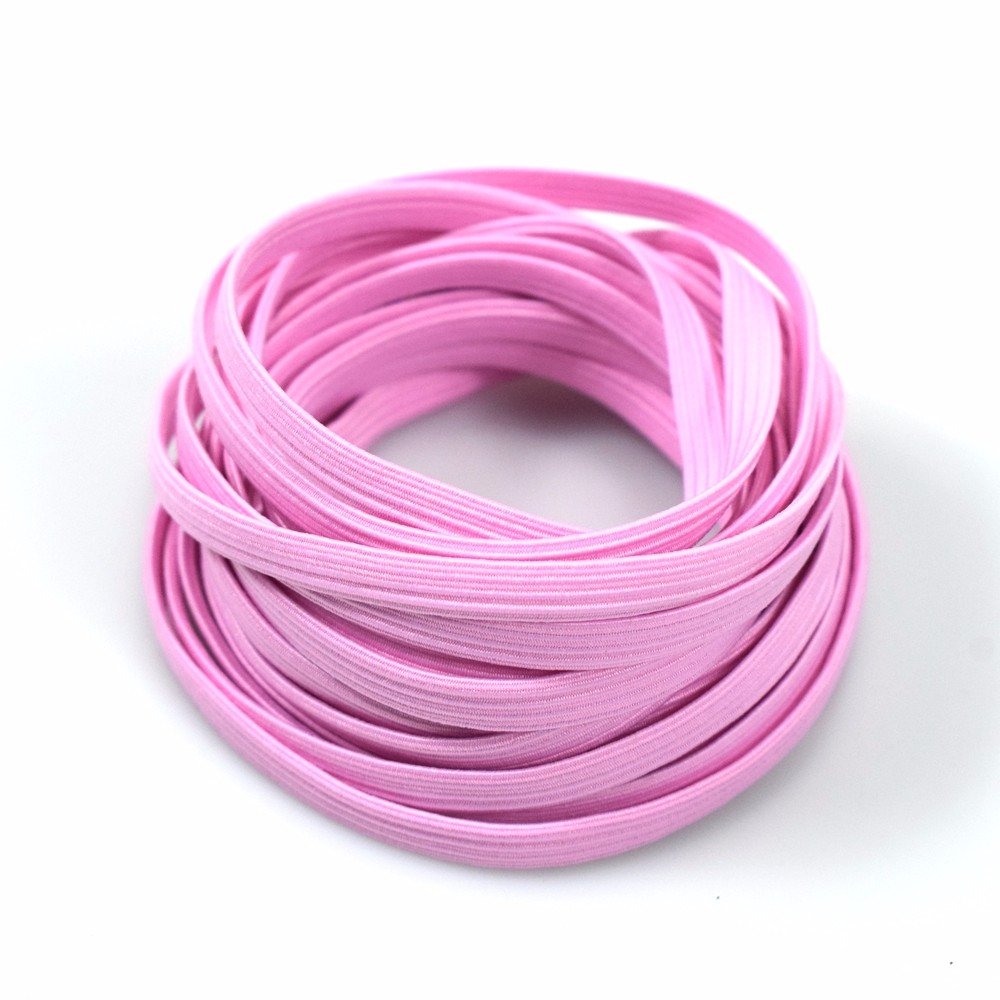 In Stock 7mm Mixed Color Chinese Skipping Rope Children's Toy Elastic Jump Rope