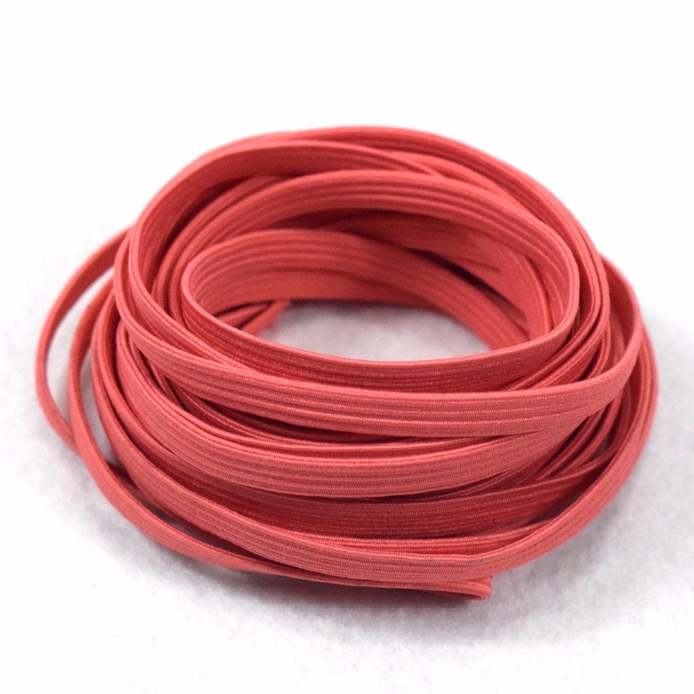 In Stock 7mm Mixed Color Chinese Skipping Rope Children's Toy Elastic Jump Rope