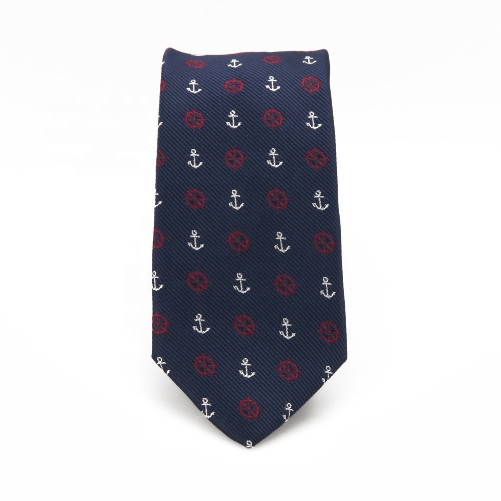 1200 Stitches Polyester Navy Blue Mason Tie