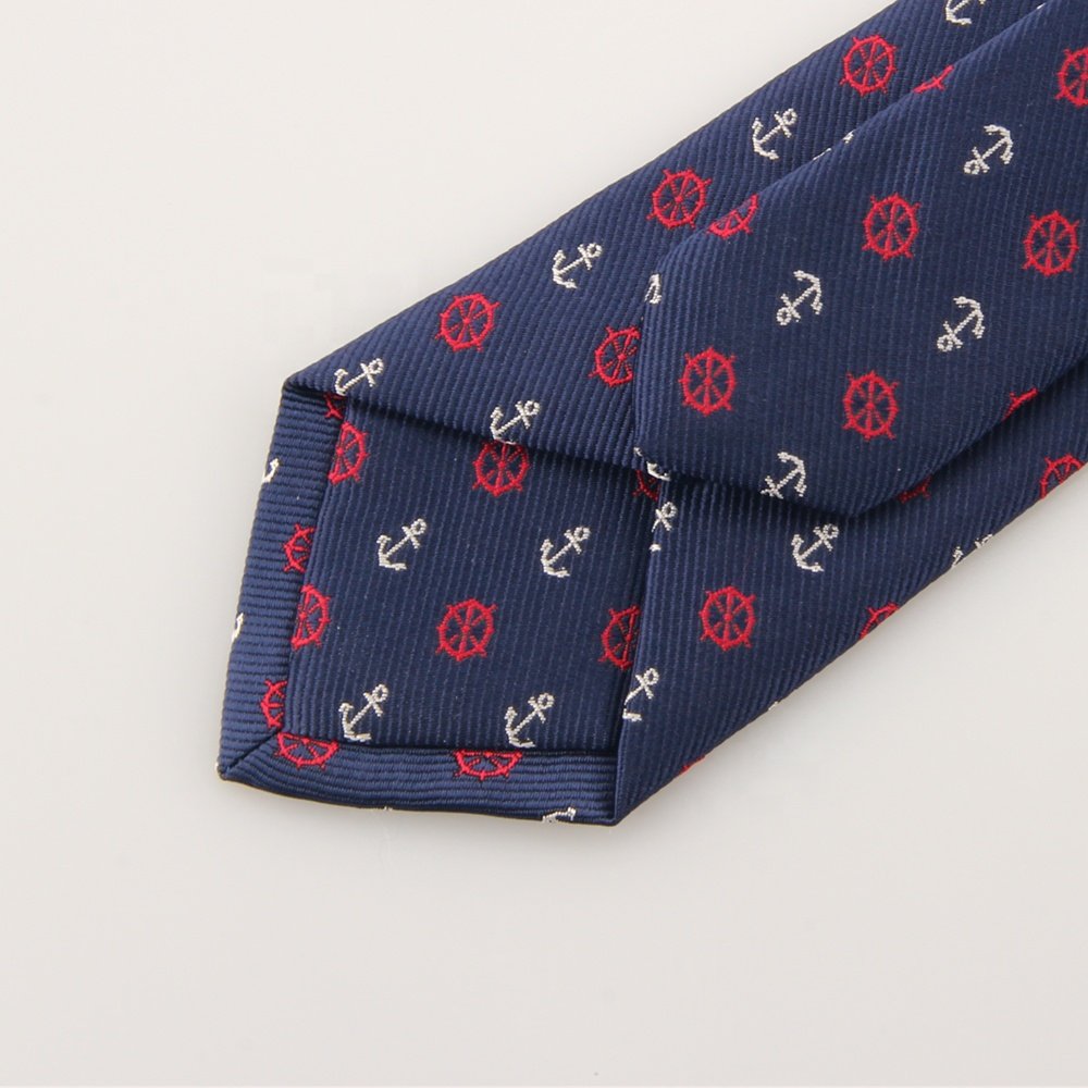 1200 Stitches Polyester Navy Blue Mason Tie
