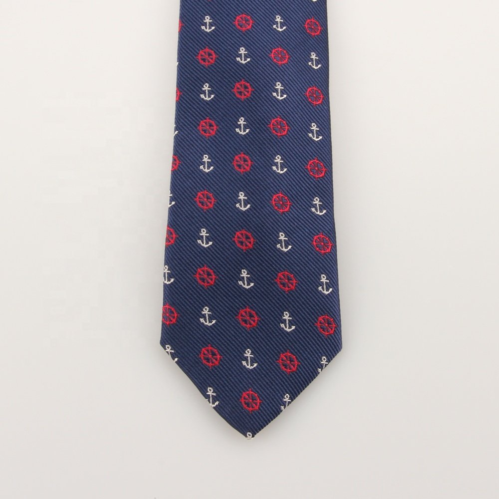 1200 Stitches Polyester Navy Blue Mason Tie