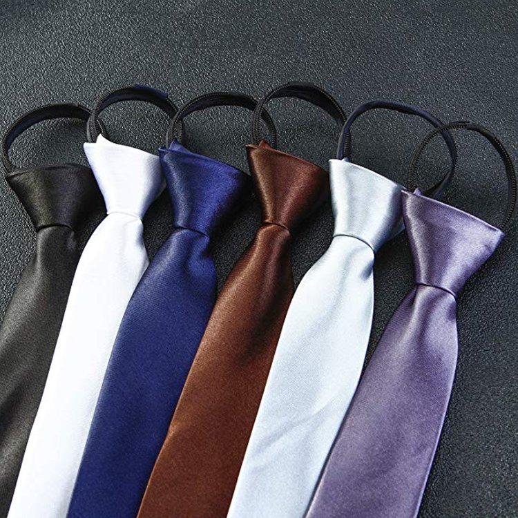 Custom wholesale high quality plain blank ties for men