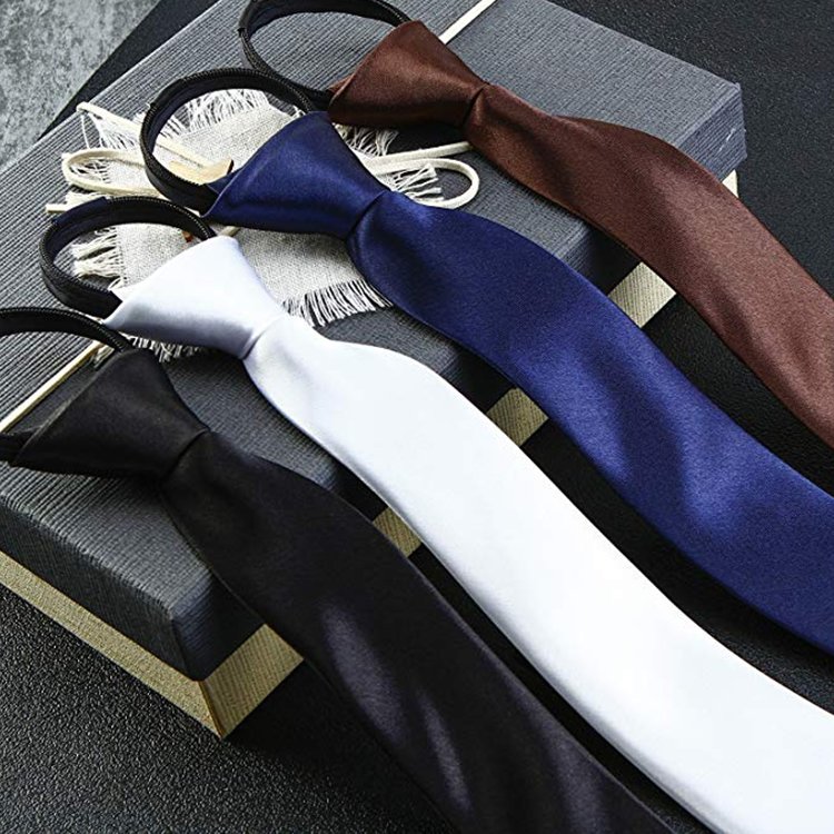 Custom wholesale high quality plain blank ties for men