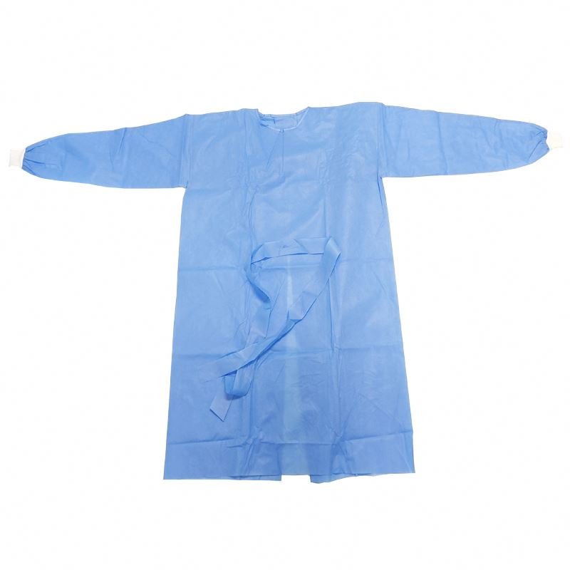 adult coverall Disposable ppe clothes coverall Ce Blue Unisex ASTM sewing machine protective suits wholesale factory