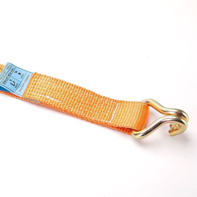 5 Ton Ratchet Tie Down Strap for Truck Cargo Lashing Belt Safety Factor 2:1with CE
