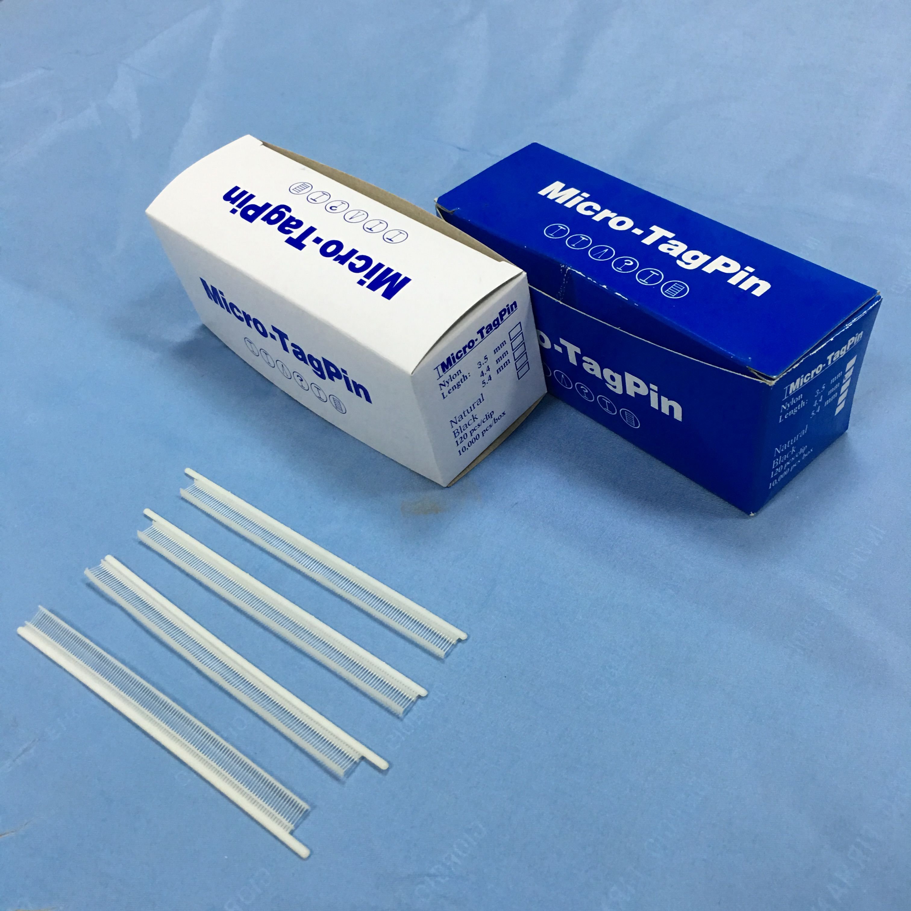 Booster plastic tag pin micro tag pin nametag safety 3.5mm 4.4mm 5.4mm tag pin
