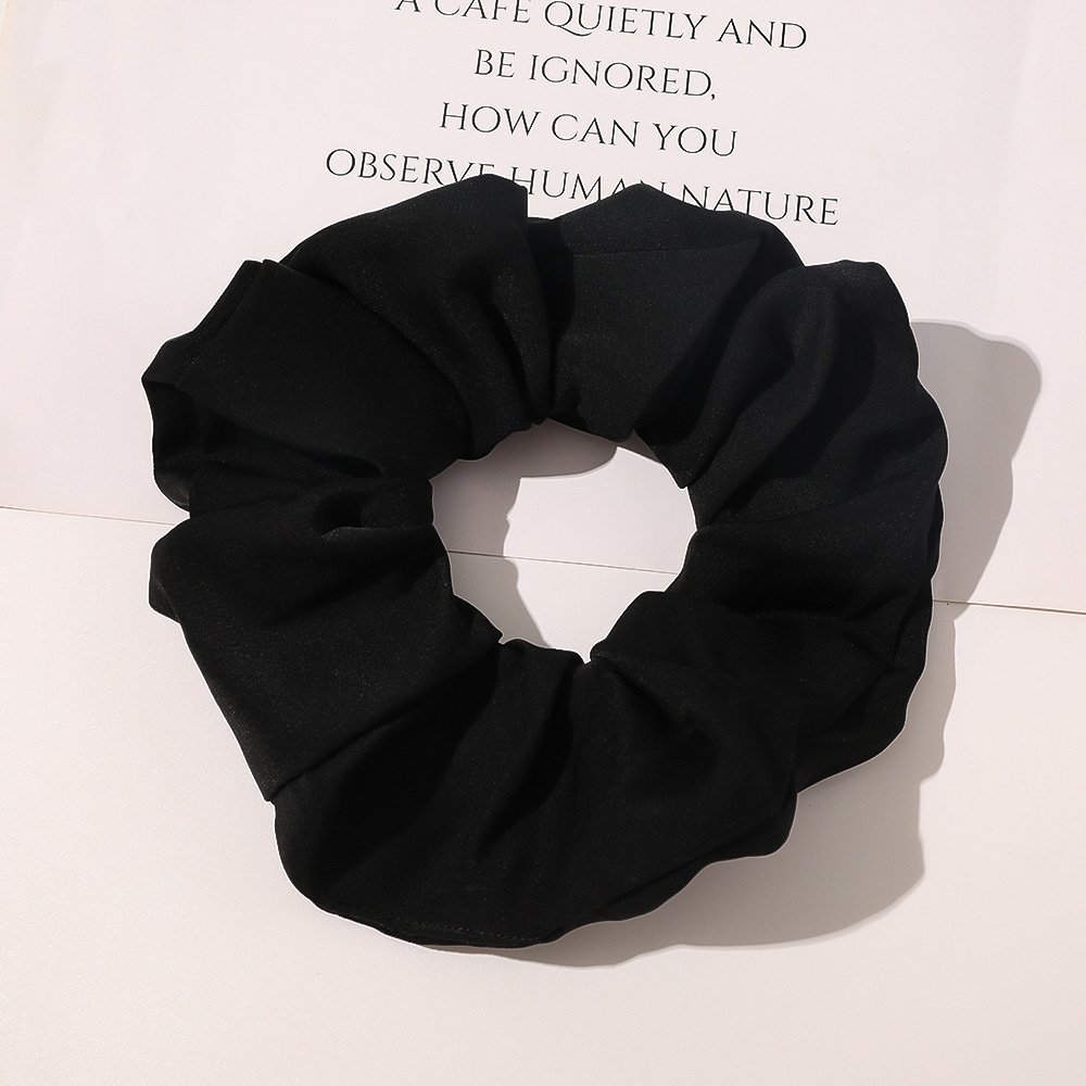 Wholesale Designer Maxi Oversize Hair Ties Extra XL XXL Jumbo Giant Scrunchy Large Silk Satin Oversized Hair Scrunchies
